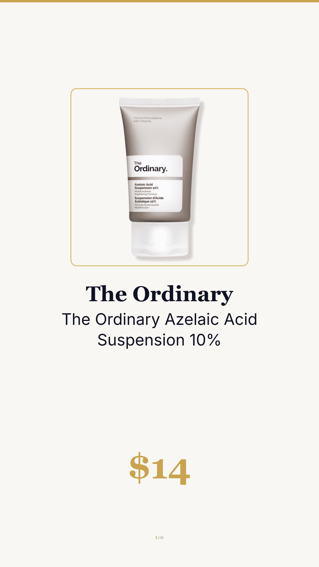 The Ordinary Azelaic Acid Suspension 10%