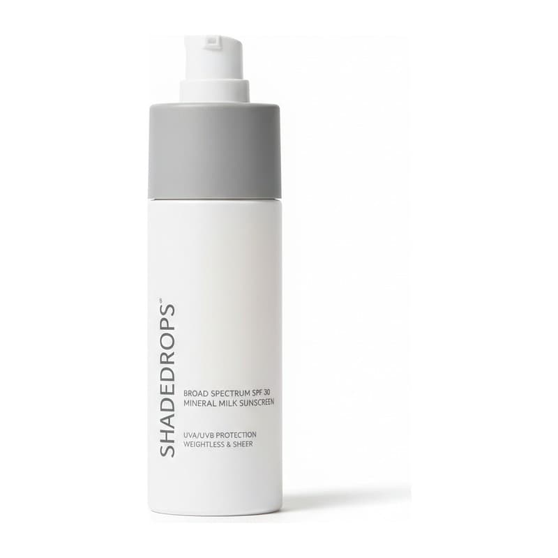 ShadeDrops Broad Spectrum SPF 30 Mineral Milk Sunscreen